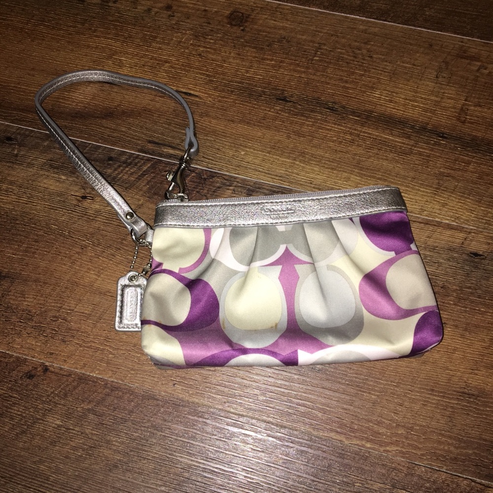 Authentic Coach wristlet